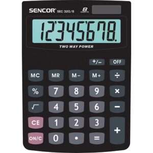 SEC 320/8 DUAL-Asztali számológép