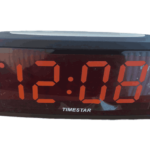 Timestar nagy hálózati ébresztőóra (fekete) (1)