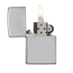 ZIPPO 250 POLÍROZOTT KRÓM ÖNGYÚJTÓ