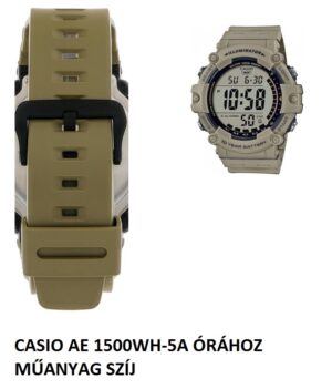 CASIO AE1500WH-5A MŰANYAG SZÍJ