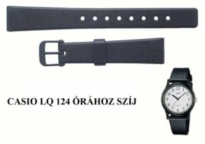 CASIO LQ124 FEKETE SZÍJ