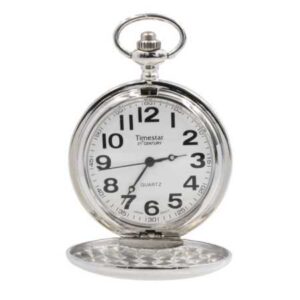 Timestar zsebóra ( fényes ezüst)