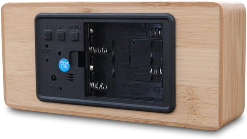 DL24-74(75) Bambusz tokos hálózati óra3 DL24-74(75) Bambusz tokos hálózati óra