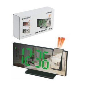 DS-3718LW zöld kijelzős projektoros hálózati óra