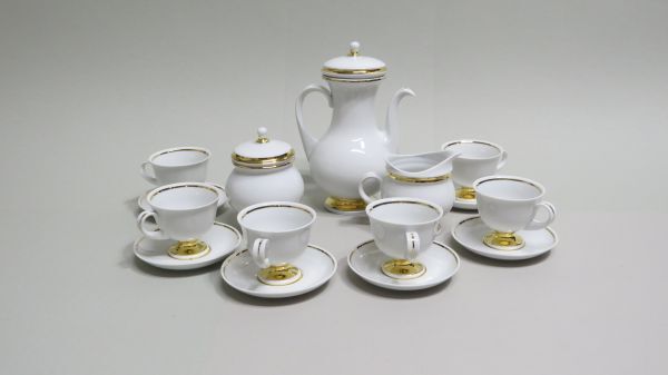 Hollóházi porcelán Mokka készlet Napfény - 15 részes Hollóházi porcelán Mokka készlet Napfény - 15 részes