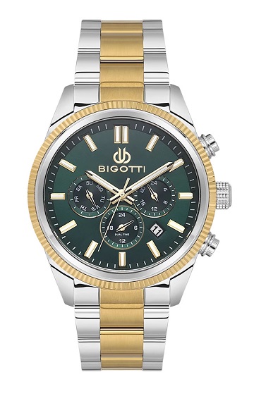 BIGOTTI MILANO Quotidiano Green BG110689-5 férfi karóra